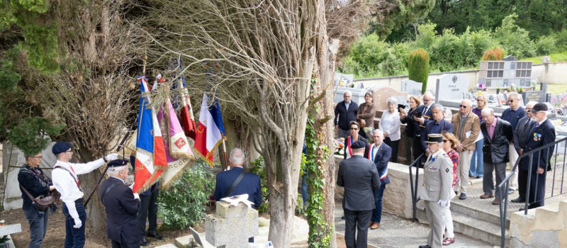 L'Hommage rendu au général Zygmunt Broniewski par la mairie de Duran