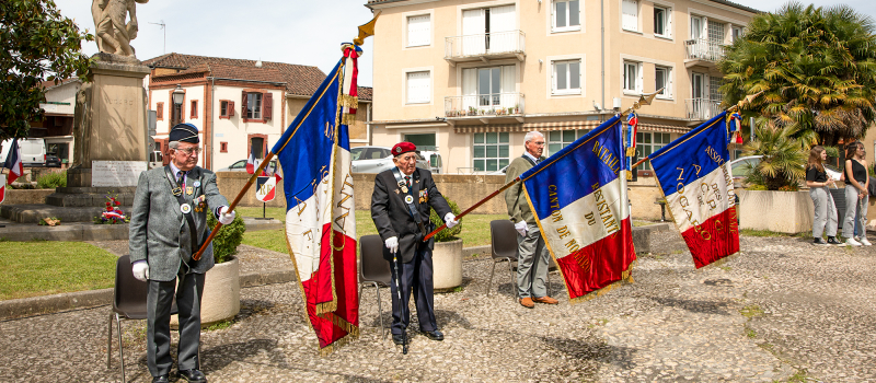 Nogaro: une commémoration du 8 mai toujours bien organisée