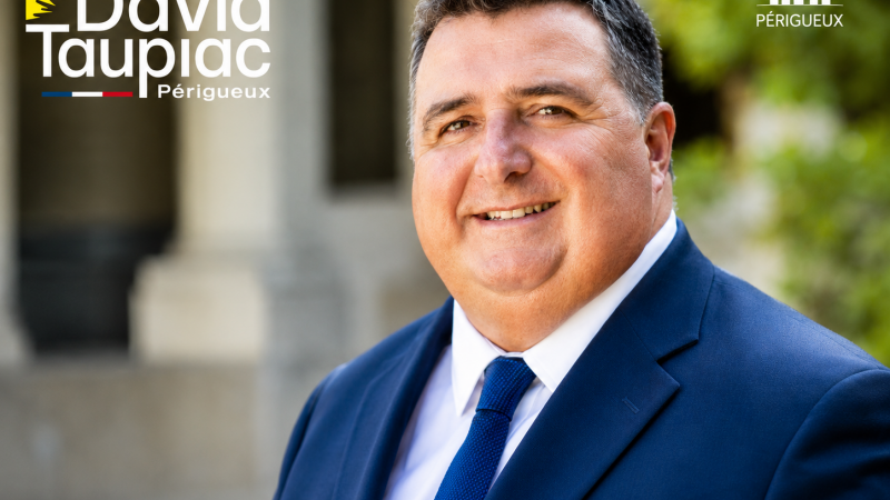 David Taupiac apporte son soutien aux agriculteurs victime de la grêle