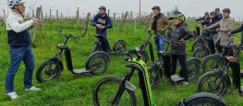 Explorez le château "Arton" en trottinette électrique !