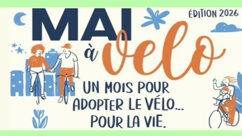 Mai à vélo