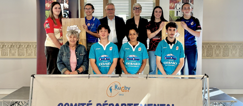 Rugby : Le Conseil départemental du Gers met à l’honneur les équipes féminines qualifiées en finale départementale