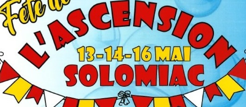 Théâtre et bal musette et surtout vide grenier pour les fêtes de l'Ascension à Solomiac
