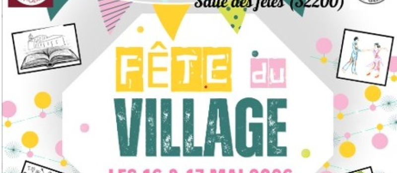 16 et 17 Mai  Fête du village