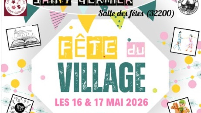 16 et 17 Mai  Fête du village