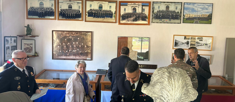 Une initiative mémorielle à l’escadron de gendarmerie mobile