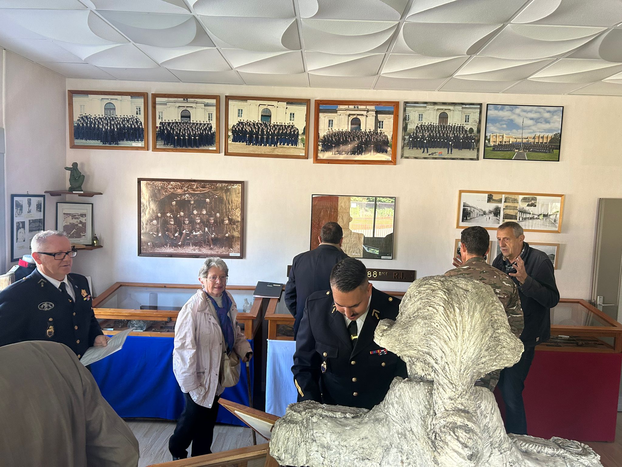 Une initiative mémorielle à l’escadron de gendarmerie mobile