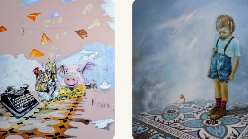 L'artiste Yannick Bacon expose à La Varangue