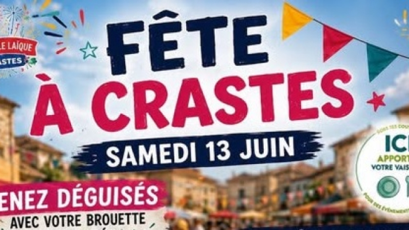 C'est la fête samedi 13 juin 2026 et Venez avec votre brouette customisée et votre meilleur déguisement !