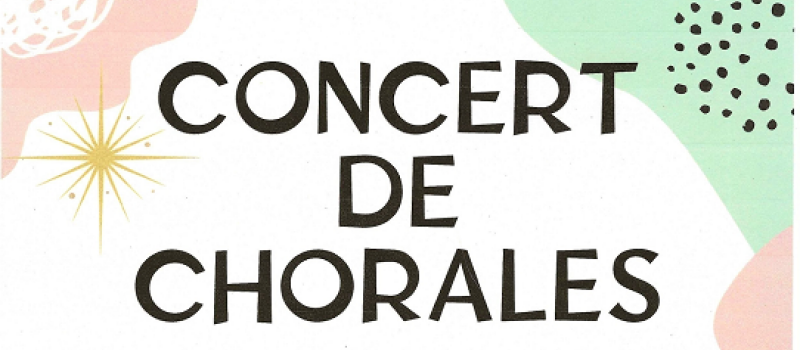 Concert de chorales : "Choeur de Nauxion" et "Chantons sur le Paou"