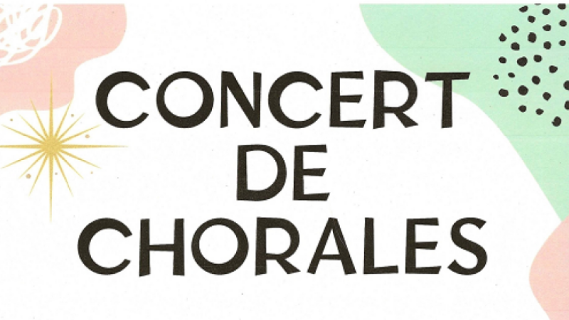 Concert de chorales : "Choeur de Nauxion" et "Chantons sur le Paou"