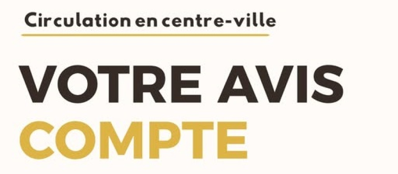 Sondage auprès des habitants