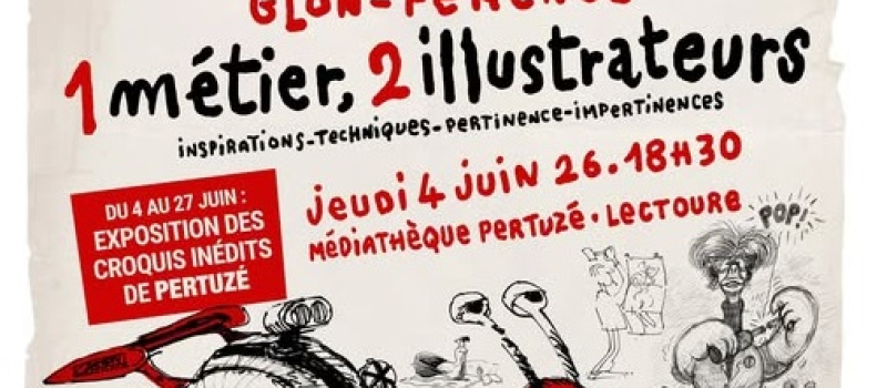 Exposition sur les croquis inédits de Pertuzé