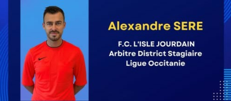 Incroyable parcours pour Alexandre SERE