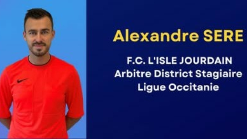 Incroyable parcours pour Alexandre SERE