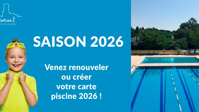 La saison piscine va commencer !
