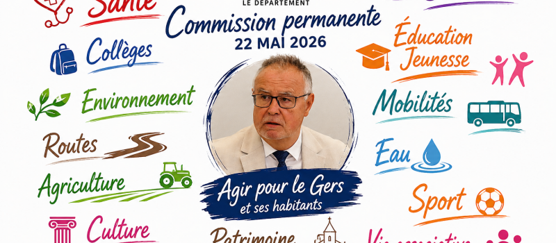 Gers : santé, collèges, agriculture, sport… le Département déroule sa feuille de route 2026