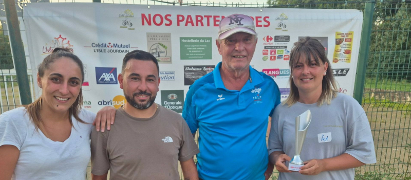 Pétanque :  concours en doublette mixte