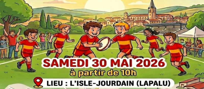 Le grand rendez-vous de nos jeunes rugbymen approche !