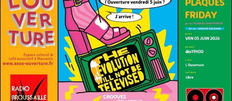 Plaques Friday - à l'association "L'Ouverture"