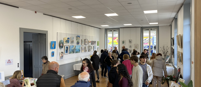 « L’Amicale des Arts Plastiques » s’expose