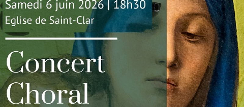 Concert Choral le 6 juin à l'église