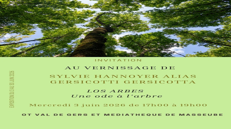 A la médiathèque , arbres à l'honneur