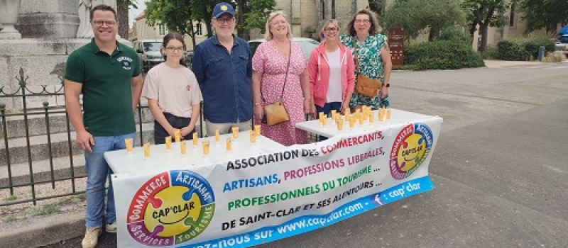Association des Commerçants, Artisans,   Professions Libérales et Acteurs du Tourisme de Saint Clar et de ses environs