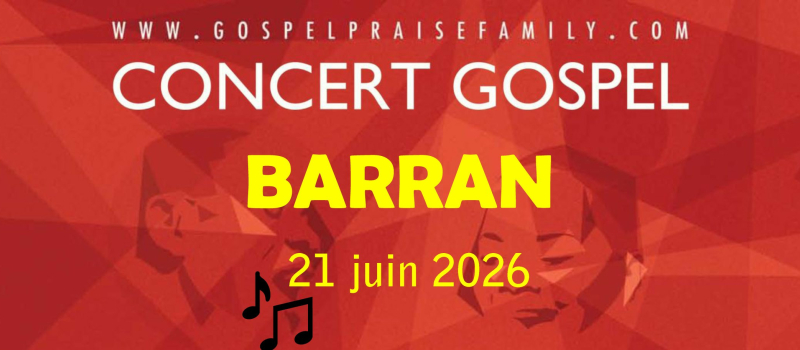 Gospel en l'église de Barran