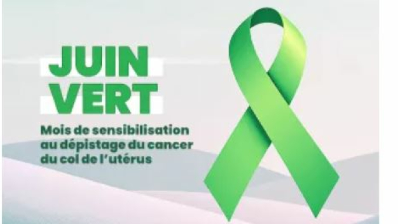 Juin Vert 2026 : dépistage et vaccination, deux armes pour prévenir le cancer du col de l’utérus