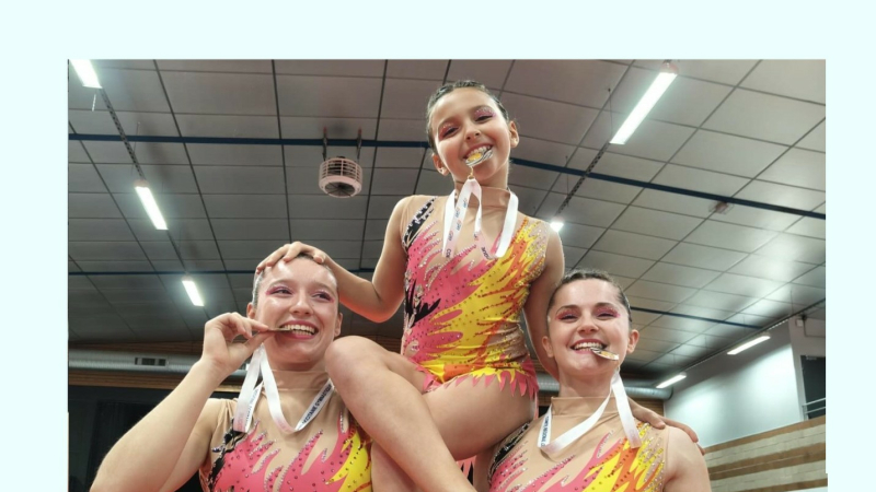 Quatre formations au championnat de France de Gym Acrobatique