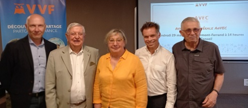 Mauvezin était représenté à l assemblée générale et inauguration du siège de VVF à Clermont-Ferrand