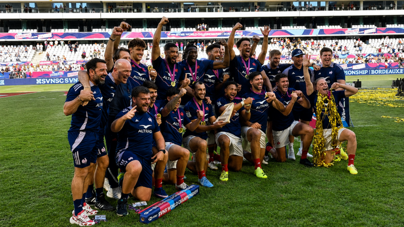 Rugby À 7 : les bleus rois de bordeaux !