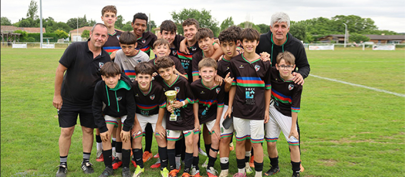 Tournoi U14 , la belle réussite de l'Entente Gers Foot Sud !