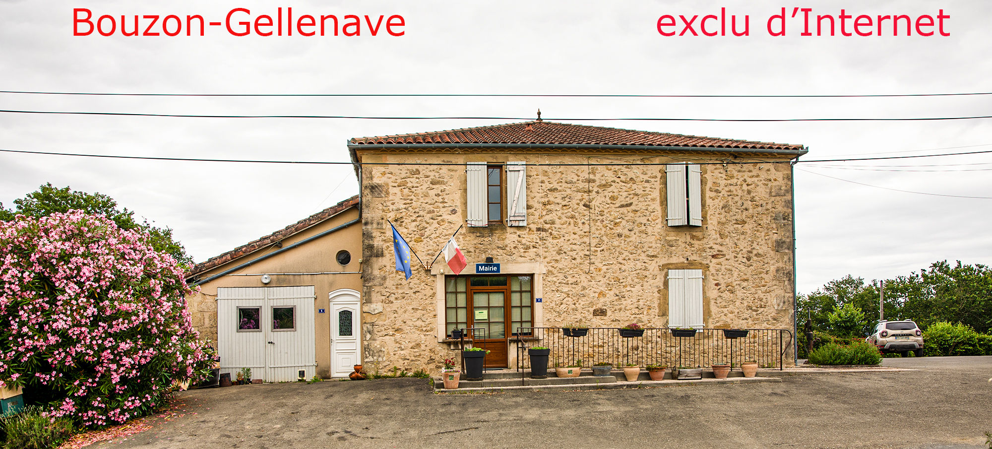 Mairie de Bouzon-Gellenave
