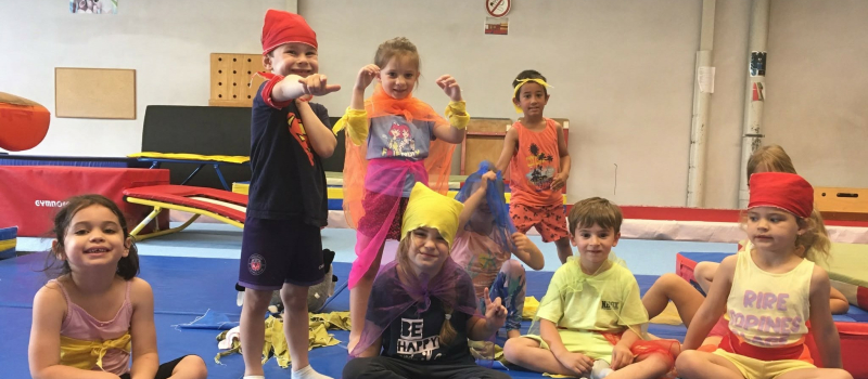 Les BabyGym  étaient à "Fou Foulard".
