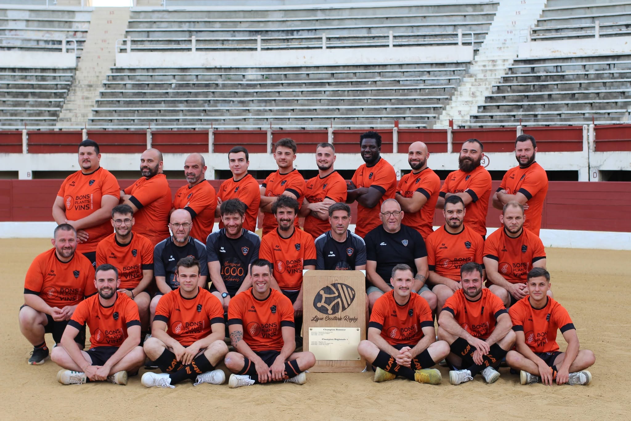 L'équipe championne d'Occitanie