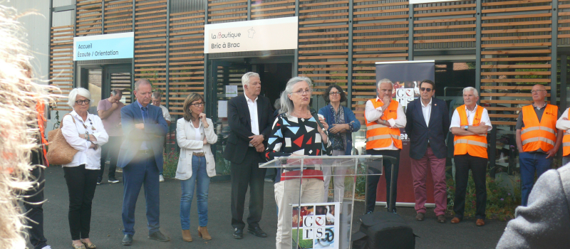 Gers Solidaire a inauguré une épicerie sociale, une vestiboutique, et agrandi son espace stockage