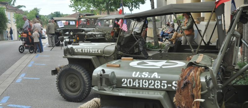Le Jeep Club d'Artagnan attire les passionnés lors de la soirée de la Libération
