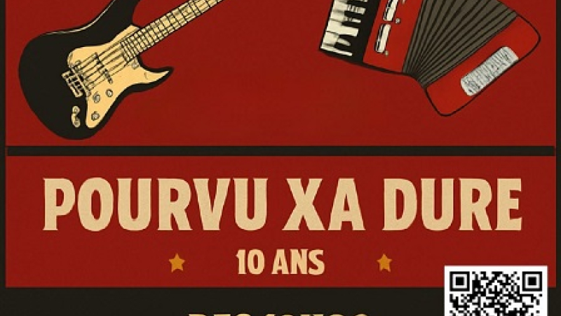 Touget fête la musique avec le groupe « Pourvu Xa Dure » le 20 juin