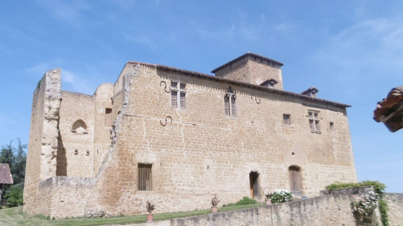 Visite du superbe chateau du Garrané , guidés par son propriétaire