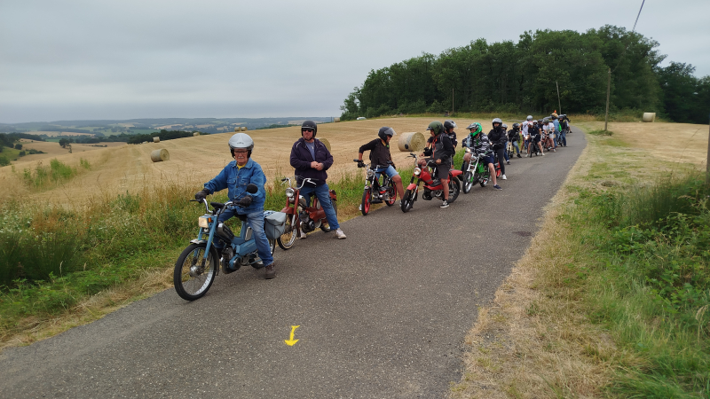 Les 50 km en mobylette reviennent pour une balade au cœur des coteaux gersois