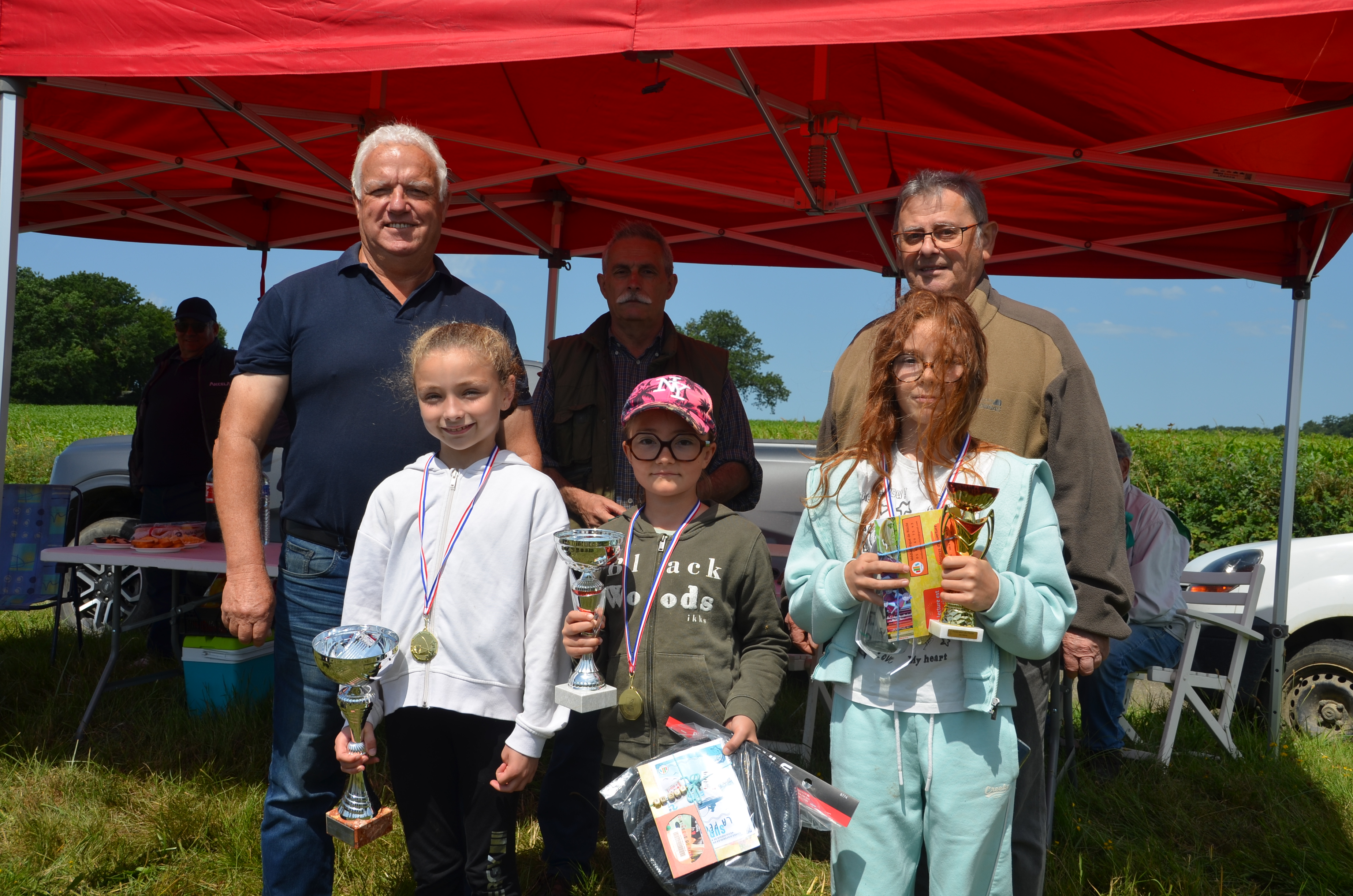 Un tiercé gagnant pour les jeunes filles inscrites au concours enfant
