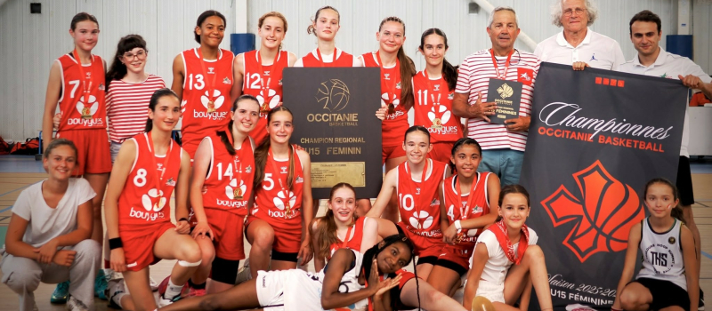 Baskett : championnes d'Occitanie.