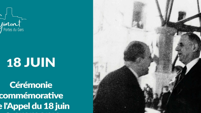 Cérémonie du 18 juin