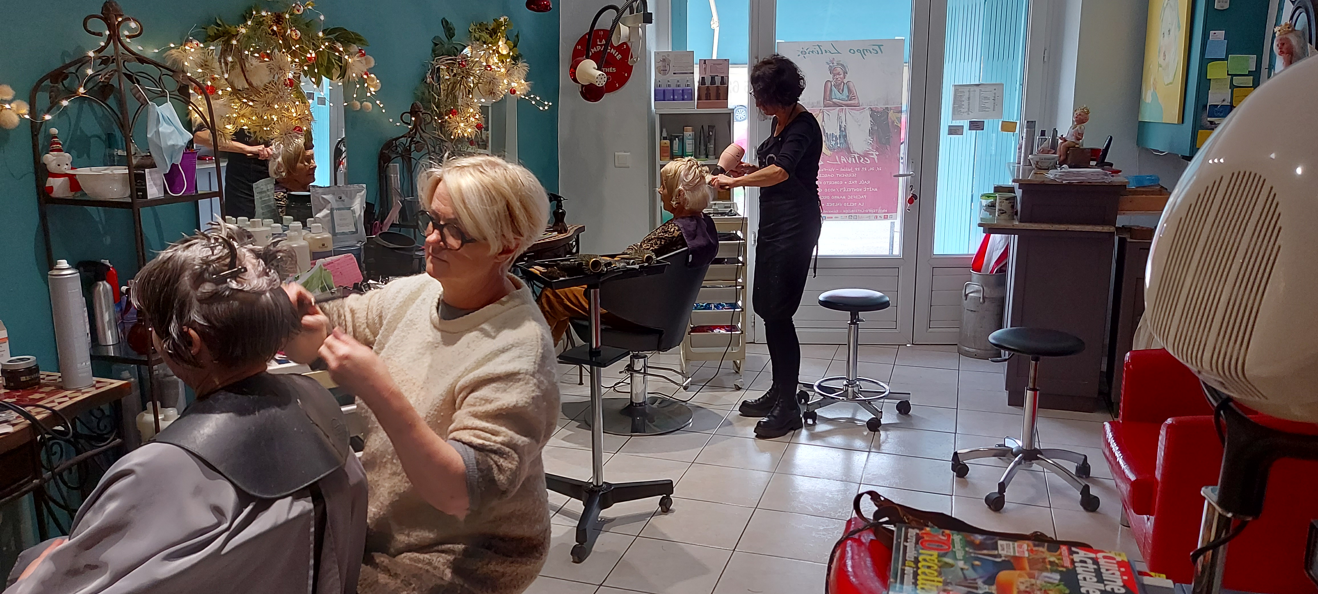 L'atelier de coiffure "Chez Isabelle"