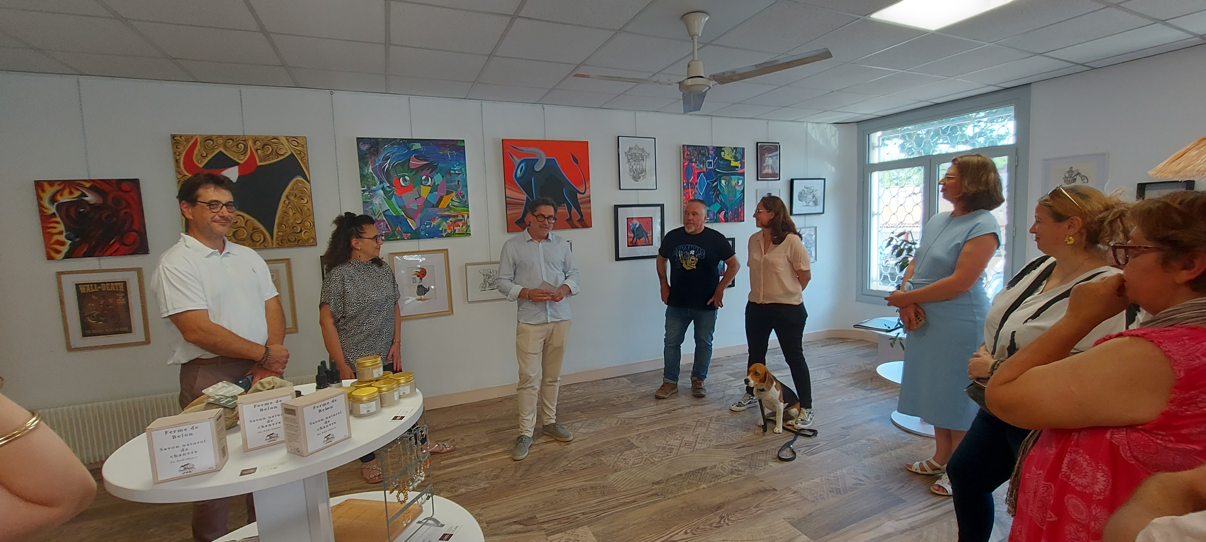 L'exposition de l'été à l'office de tourisme