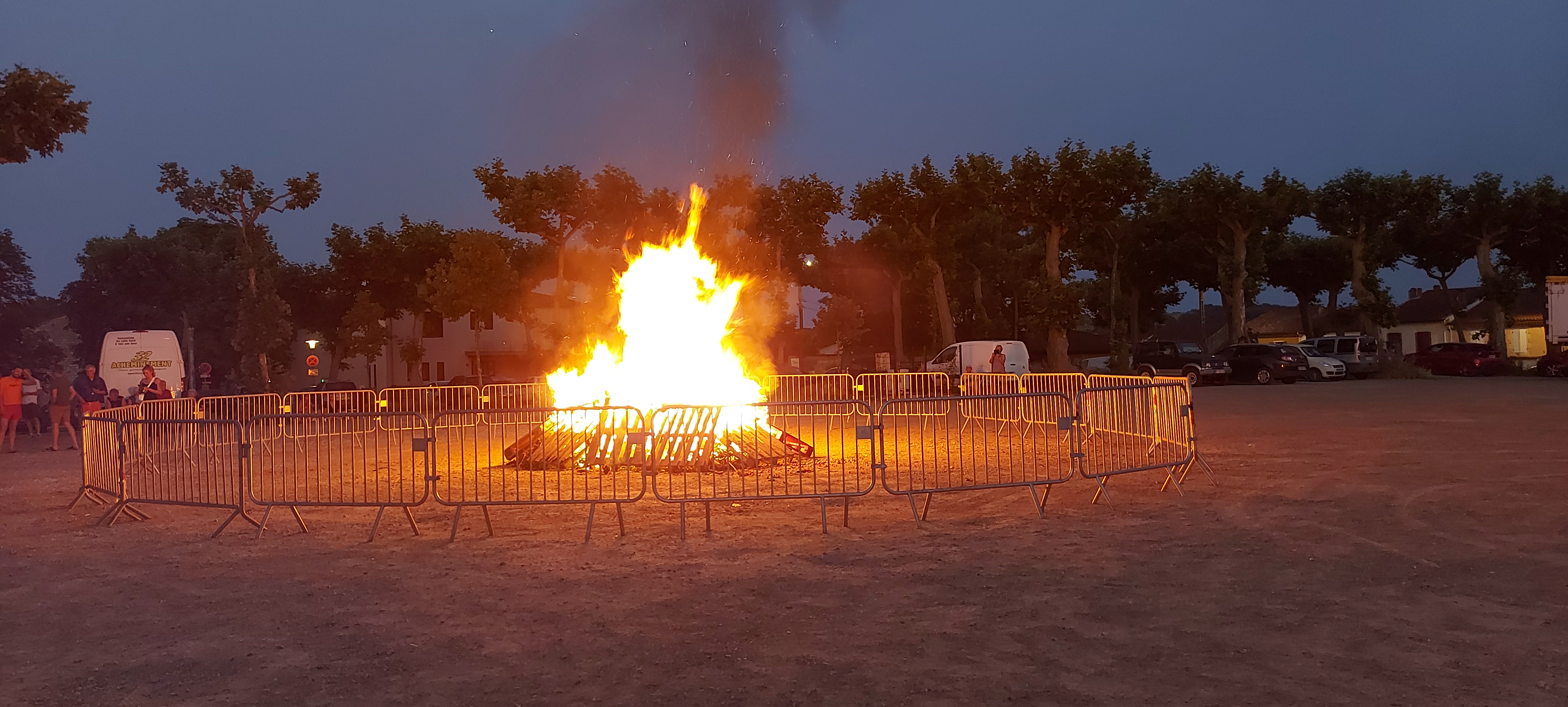 Feu place Mahomme