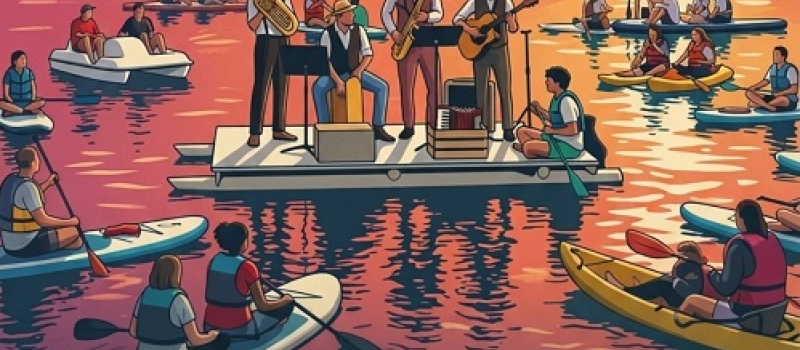 La musique prend le large ! Base nautique du Club de Voile Thoux Saint-Cricq