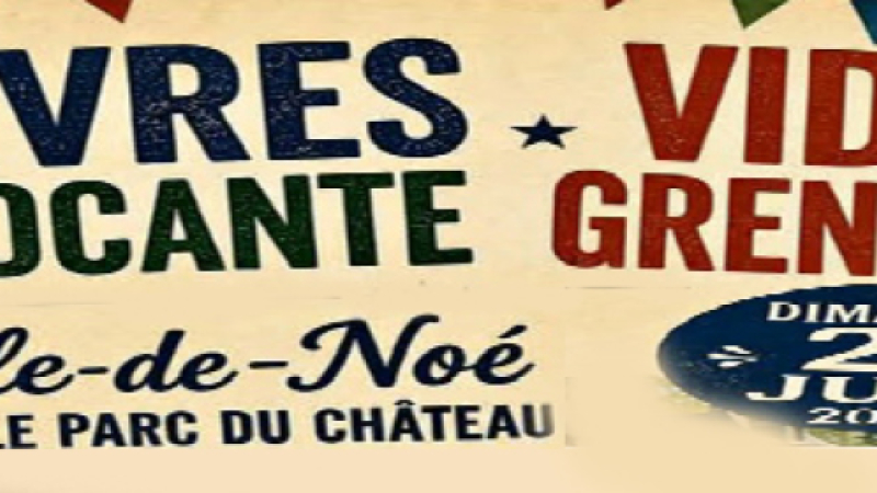 Brocante livres et vide greniers
